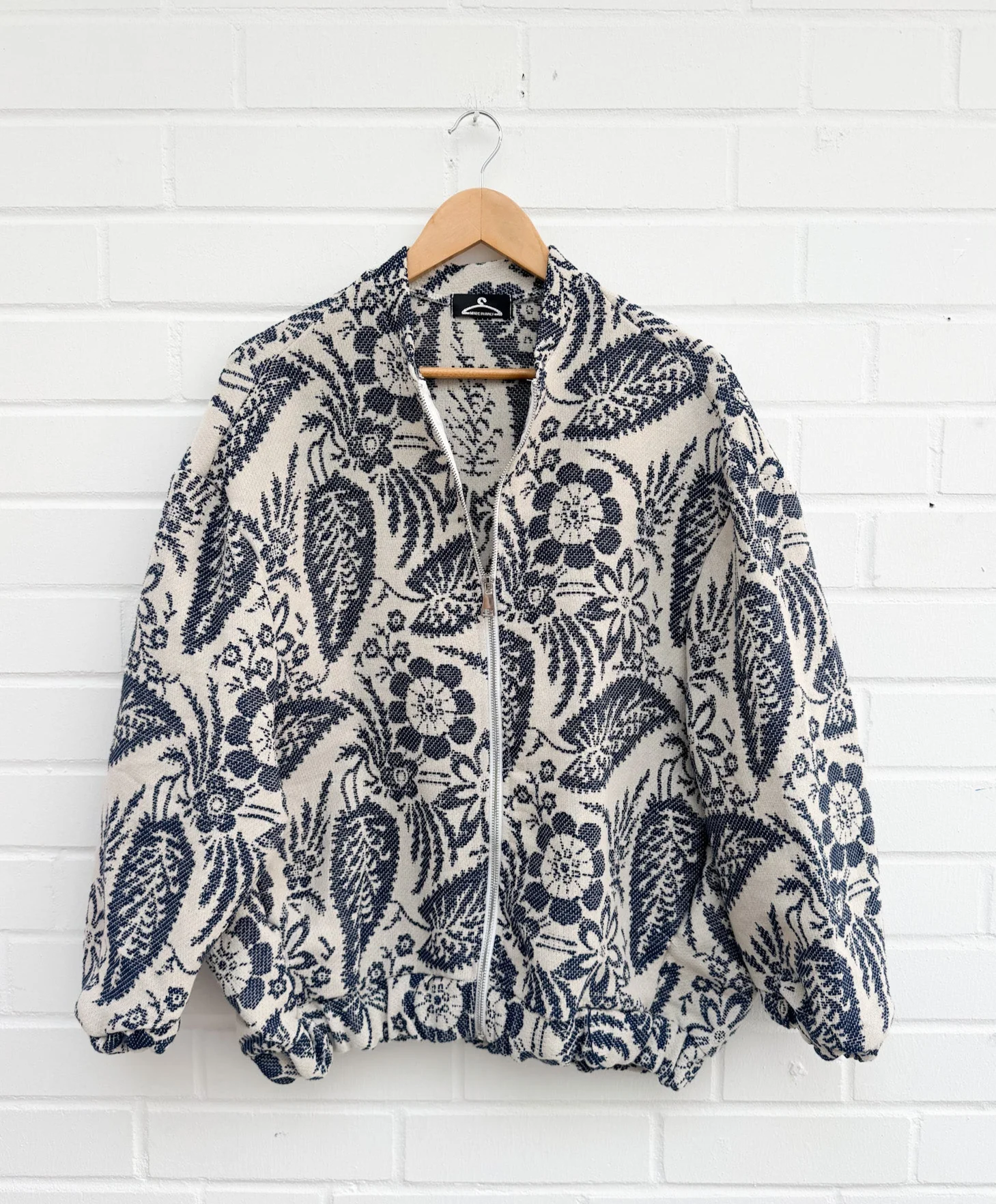 FLOWER BLUE JACKET - Blau
