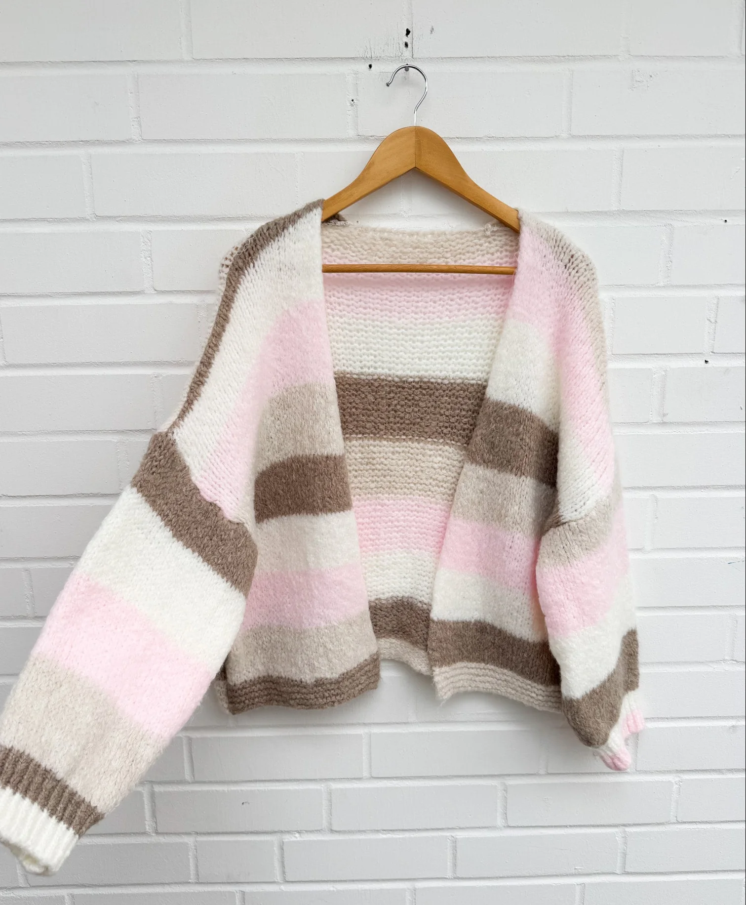 STREIFEN CARDIGAN MILA - versch. Farben